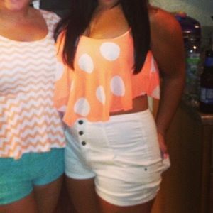 💕Polkadot Crop Top💕